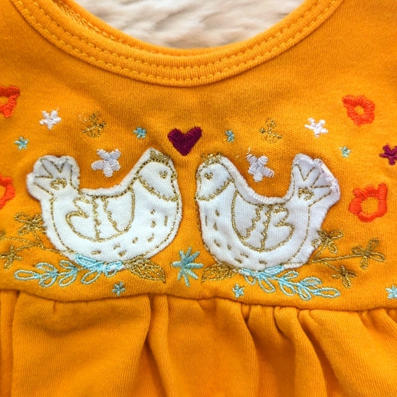 Milktology Yellow Sleeveless Bubble Romper, Newborn/0 Months - Picture 3 of 7